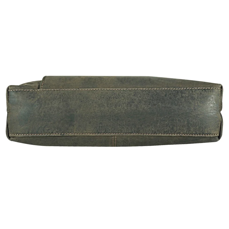 Lily Umhängetasche Damen Mittelgroß Leder Handtasche Schultertasche