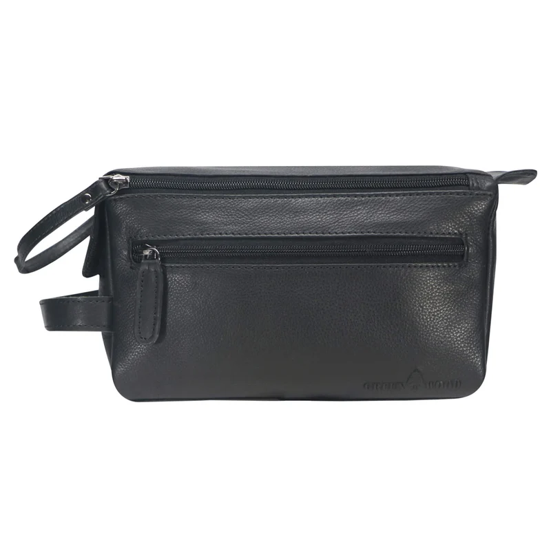 Beth Waschtasche Damen Kosmetiktasche Leder Kulturbeutel Reisen Herren