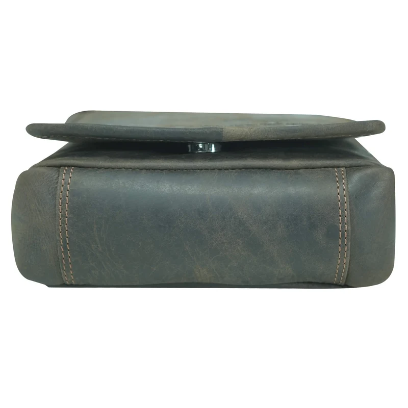 Louis Kleine Tasche für Handy und Geld zum Umhängen Leder Unisex