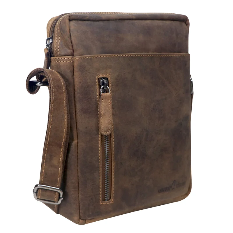 Dan Crossbody Tasche Herren Leder Kleine Umhängetasche Handy Damen