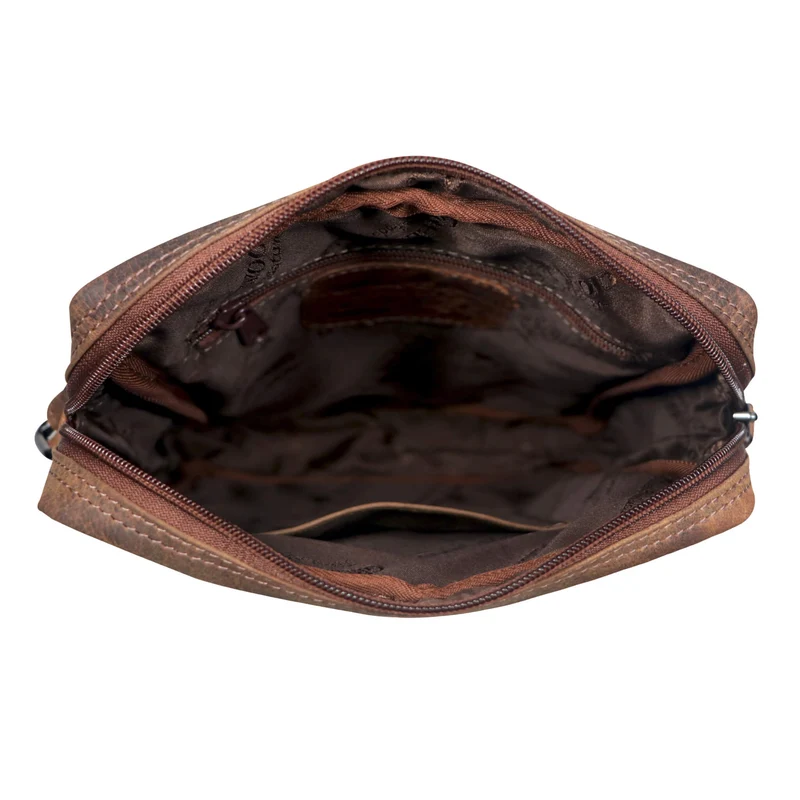 Dan Crossbody Tasche Herren Leder Kleine Umhängetasche Handy Damen