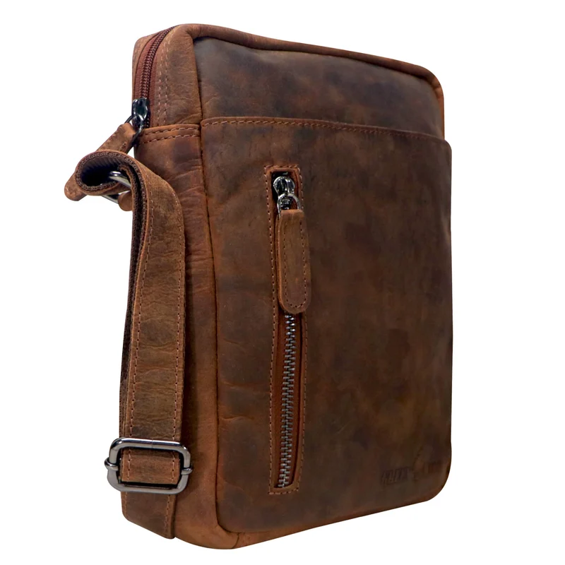Dan Crossbody Tasche Herren Leder Kleine Umhängetasche Handy Damen