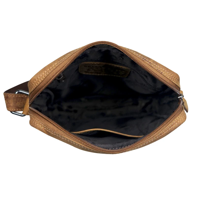 Dan Crossbody Tasche Herren Leder Kleine Umhängetasche Handy Damen