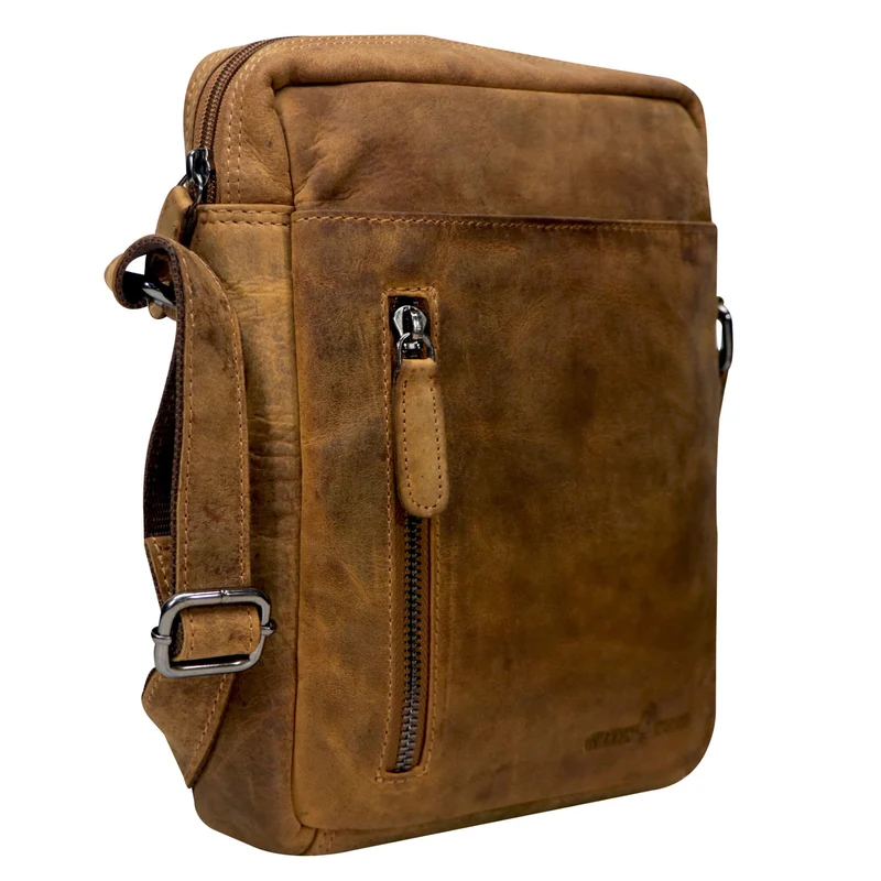 Dan Crossbody Tasche Herren Leder Kleine Umhängetasche Handy Damen