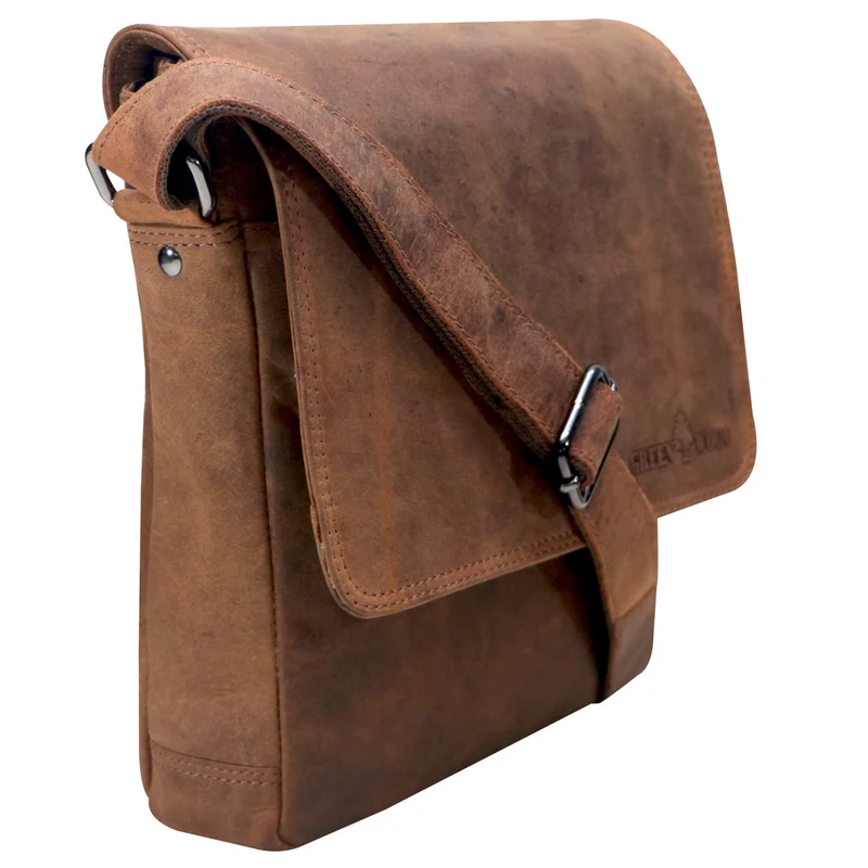 Jost Ledertasche Damen Umhängetasche Klein Herren Vintage