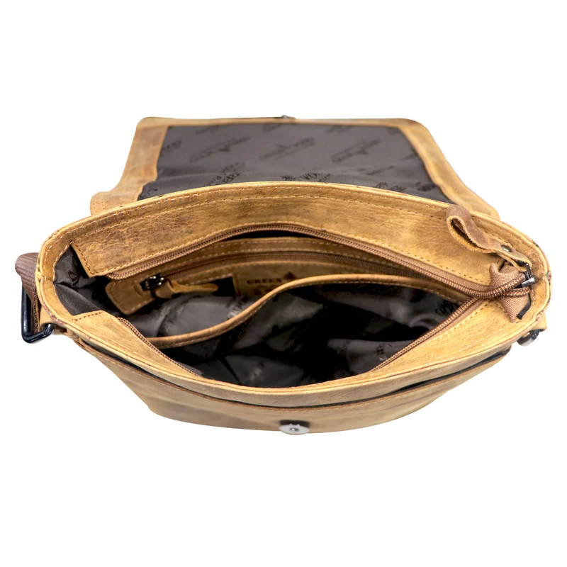 Jost Ledertasche Damen Umhängetasche Klein Herren Vintage
