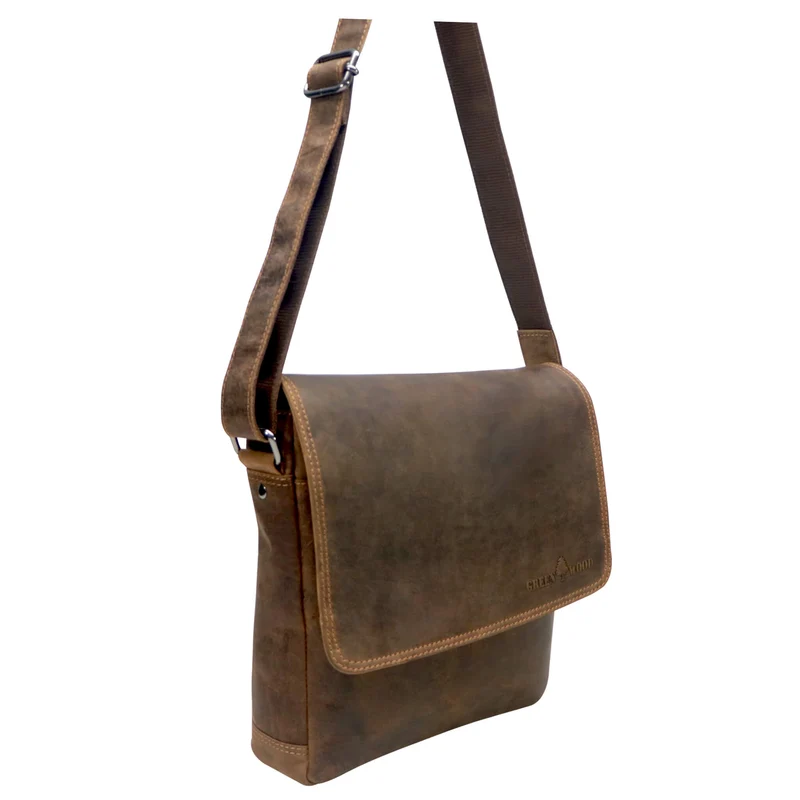 Jost Ledertasche Damen Umhängetasche Klein Herren Vintage