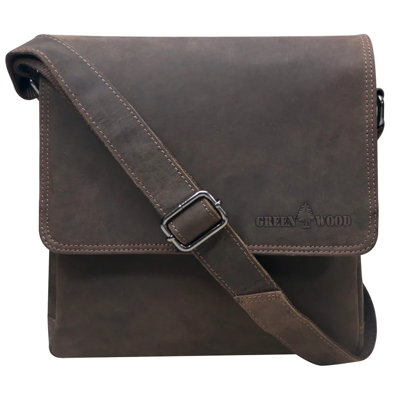 Jost Ledertasche Damen Umhängetasche Klein Herren Vintage