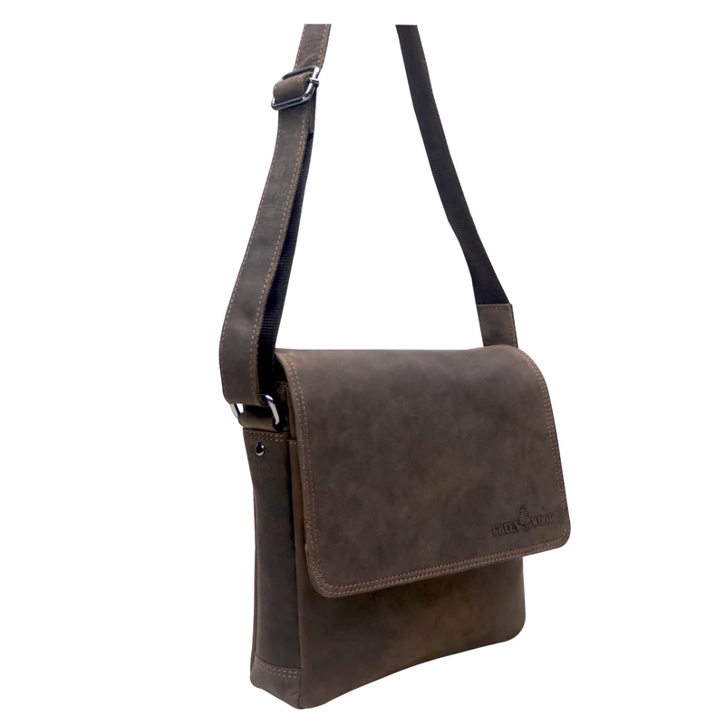Jost Ledertasche Damen Umhängetasche Klein Herren Vintage