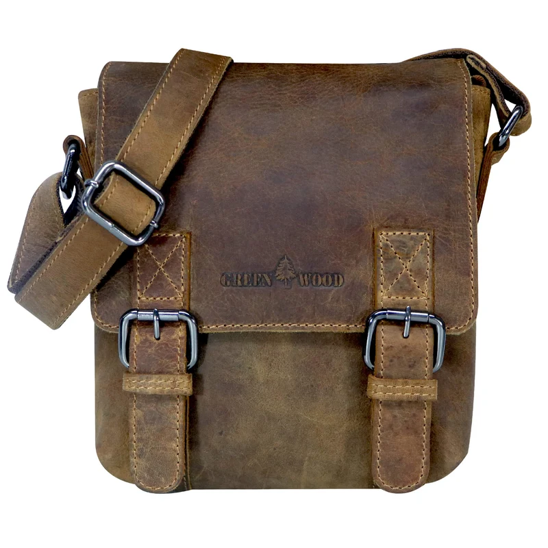 Aden Mini Umhängetasche Damen Kleine Ledertasche Herren Crossbody