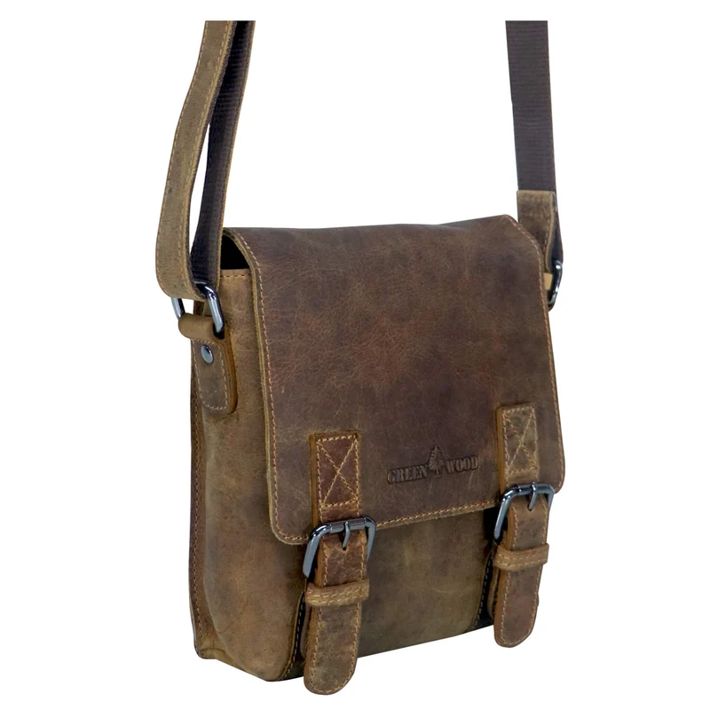 Aden Mini Umhängetasche Damen Kleine Ledertasche Herren Crossbody