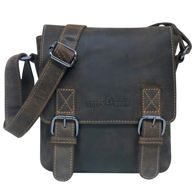 Aden Mini Umhängetasche Damen Kleine Ledertasche Herren Crossbody