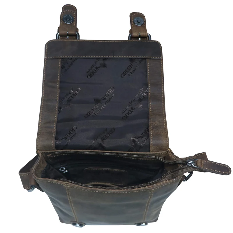 Aden Mini Umhängetasche Damen Kleine Ledertasche Herren Crossbody