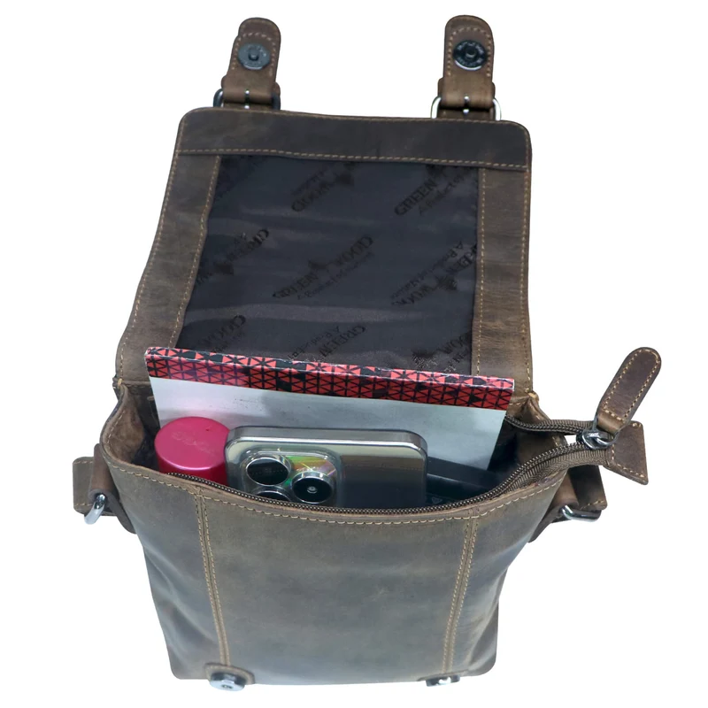 Aden Mini Umhängetasche Damen Kleine Ledertasche Herren Crossbody