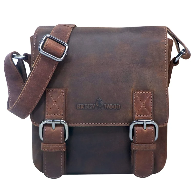 Aden Mini Umhängetasche Damen Kleine Ledertasche Herren Crossbody
