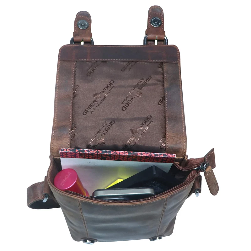 Aden Mini Umhängetasche Damen Kleine Ledertasche Herren Crossbody