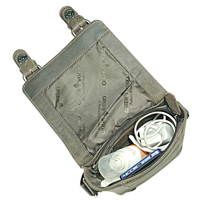 Aden Mini Umhängetasche Damen Kleine Ledertasche Herren Crossbody