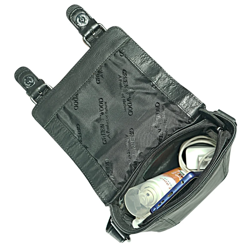 Aden Mini Umhängetasche Damen Kleine Ledertasche Herren Crossbody