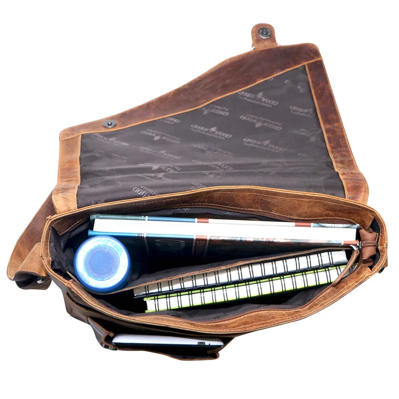 Dexter Umhängetasche Herren Messenger Tasche Damen 14 Zoll Laptop