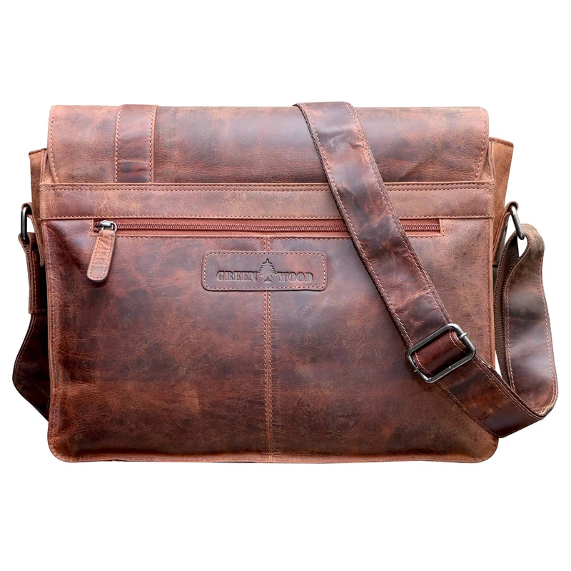 Dexter Umhängetasche Herren Messenger Tasche Damen 14 Zoll Laptop