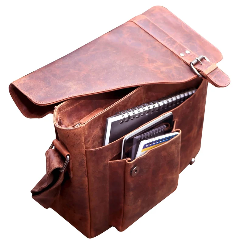 Dexter Umhängetasche Herren Messenger Tasche Damen 14 Zoll Laptop
