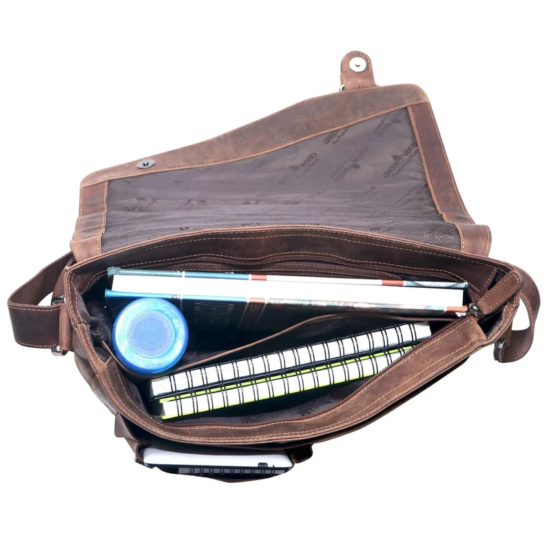 Dexter Umhängetasche Herren Messenger Tasche Damen 14 Zoll Laptop