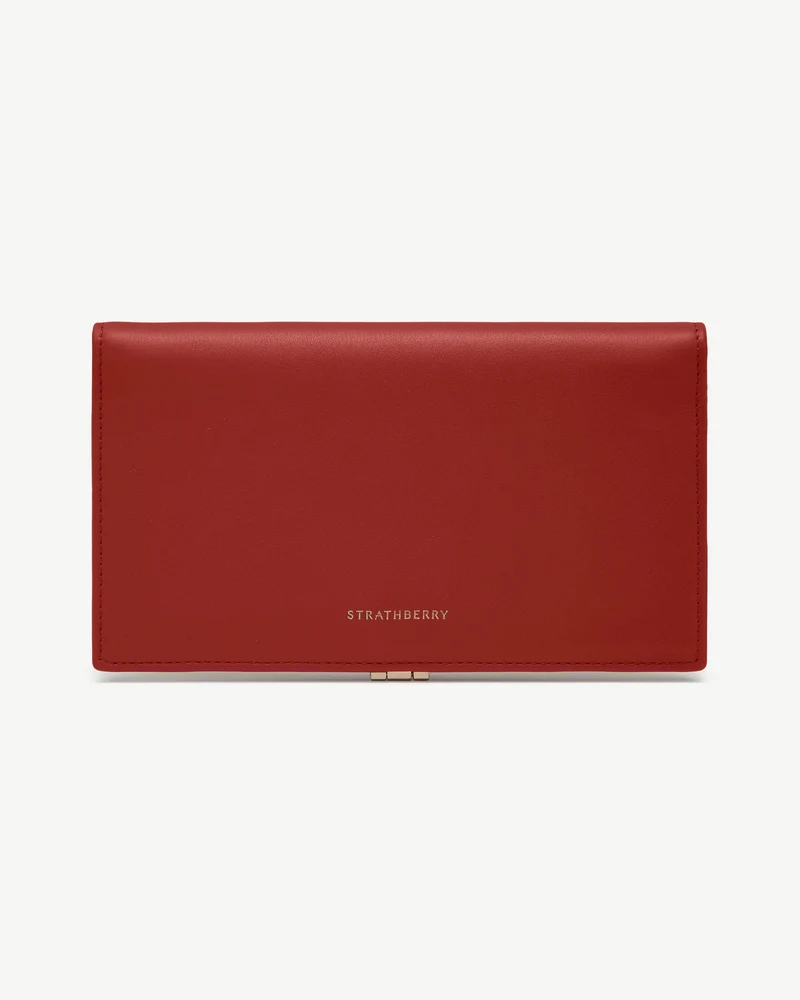 Large Melville Street Wallet - Levanto Red