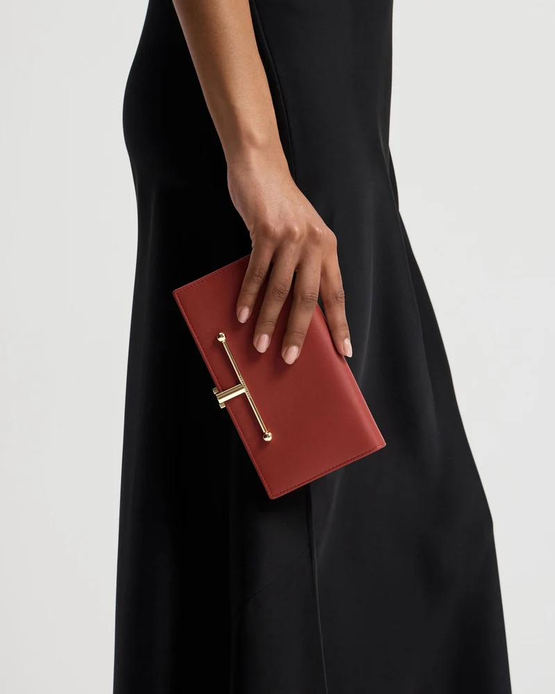 Large Melville Street Wallet - Levanto Red
