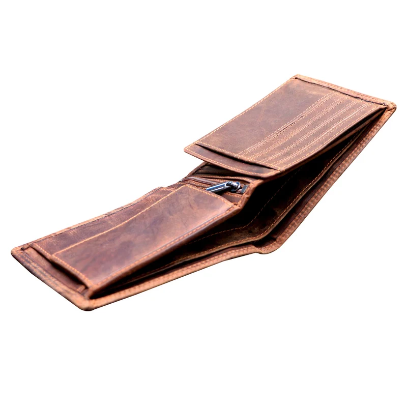 Tim Brieftasche Herren Querformat Leder Geldbörse RFID Schutz