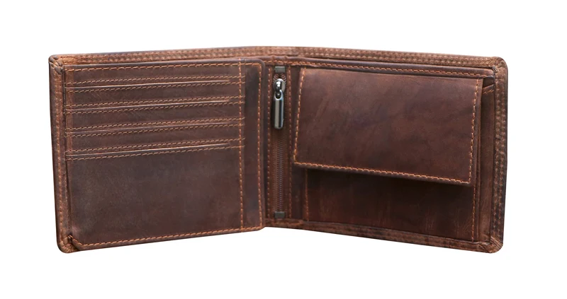 Tim Brieftasche Herren Querformat Leder Geldbörse RFID Schutz