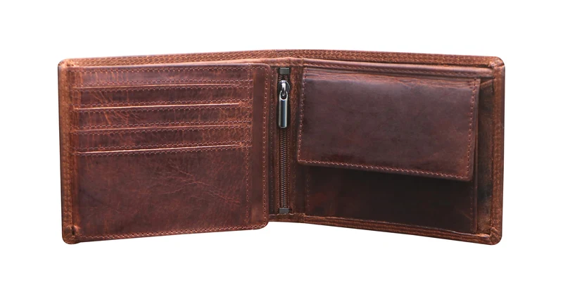Tim Brieftasche Herren Querformat Leder Geldbörse RFID Schutz
