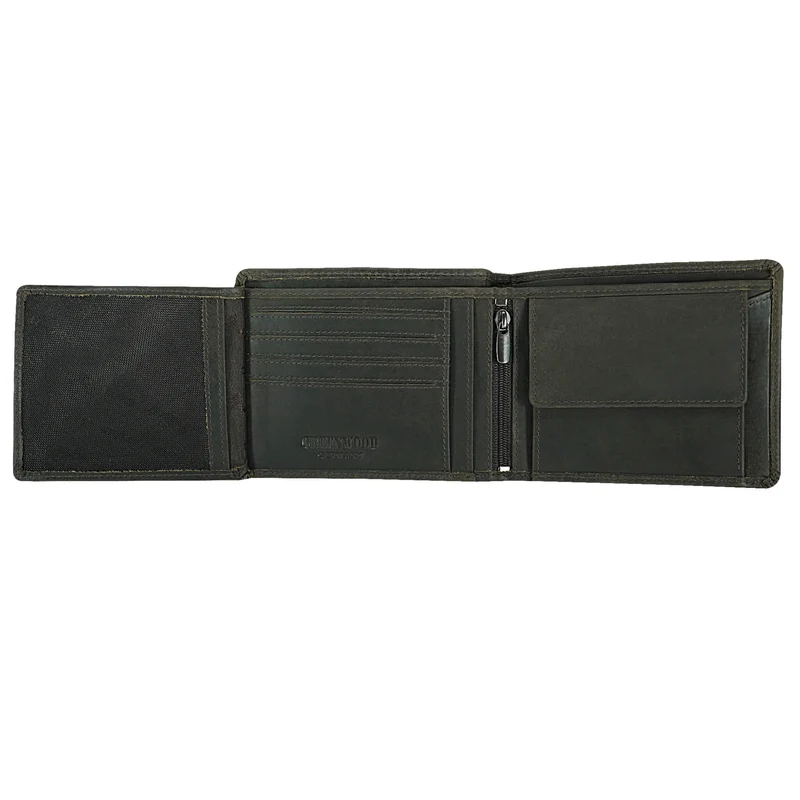Tim Brieftasche Herren Querformat Leder Geldbörse RFID Schutz