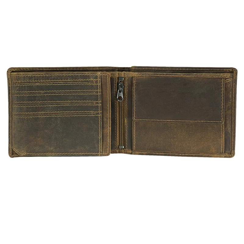 Tim Brieftasche Herren Querformat Leder Geldbörse RFID Schutz