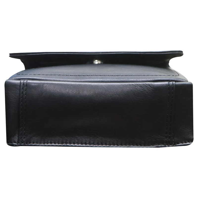 Fran Kleine Schultertasche Damen Umhängetasche Leder Herren Retro