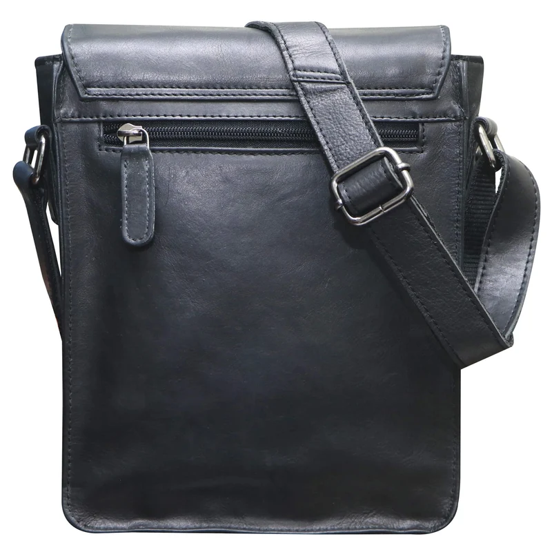 Fran Kleine Schultertasche Damen Umhängetasche Leder Herren Retro