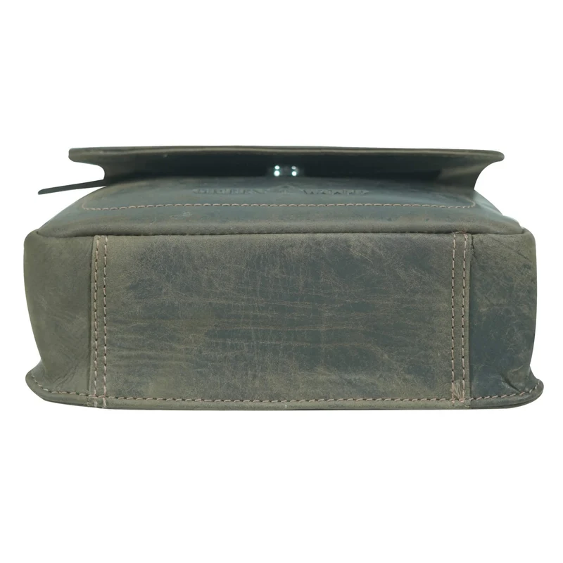 Fran Kleine Schultertasche Damen Umhängetasche Leder Herren Retro