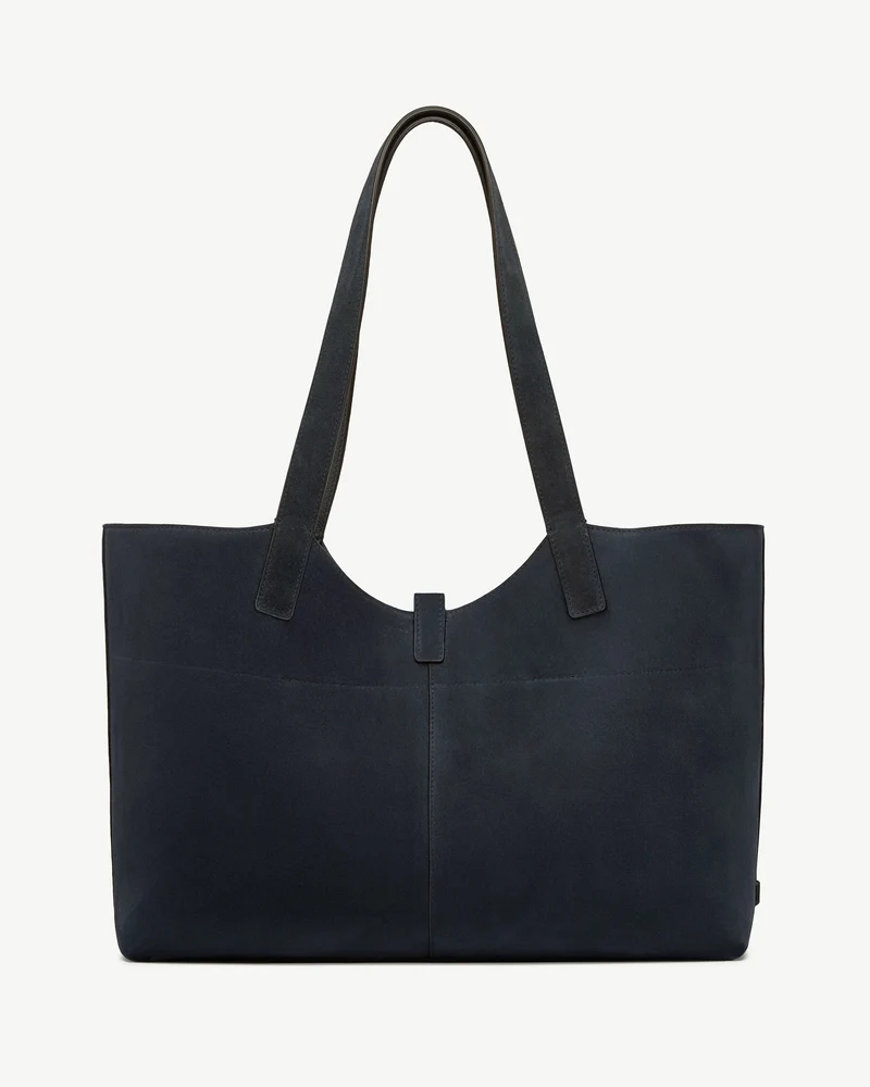 Kite Tote - Navy Suede