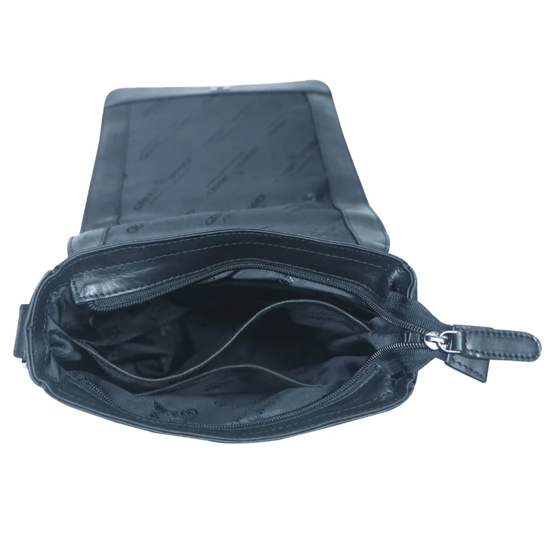 Lee Umhängetasche Herren Klein Schultertasche Damen Leder A5
