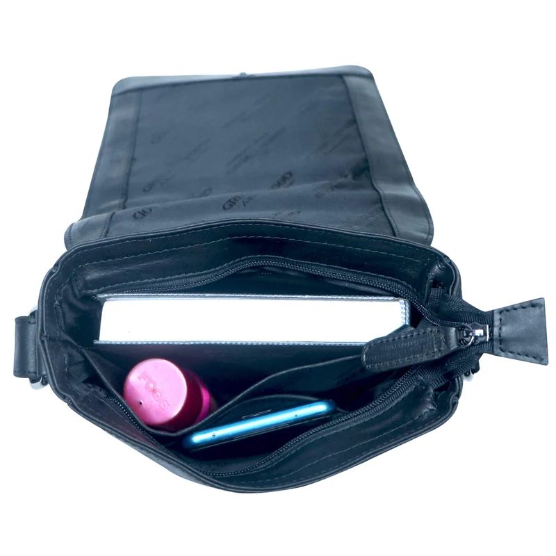 Lee Umhängetasche Herren Klein Schultertasche Damen Leder A5