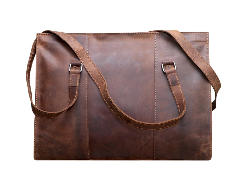 Emily Shopper Tasche Damen Henkeltasche Leder Unterarm Schultertasche