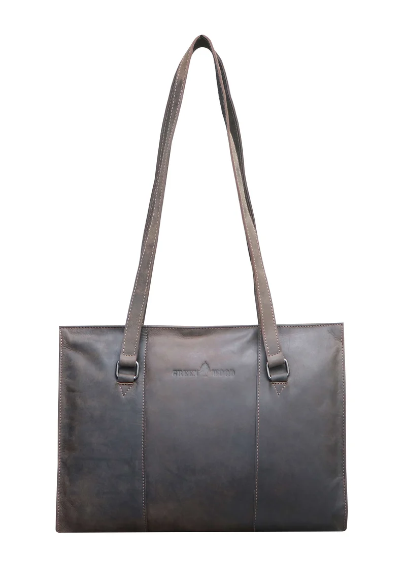 Emily Shopper Tasche Damen Henkeltasche Leder Unterarm Schultertasche