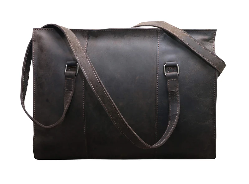 Emily Shopper Tasche Damen Henkeltasche Leder Unterarm Schultertasche