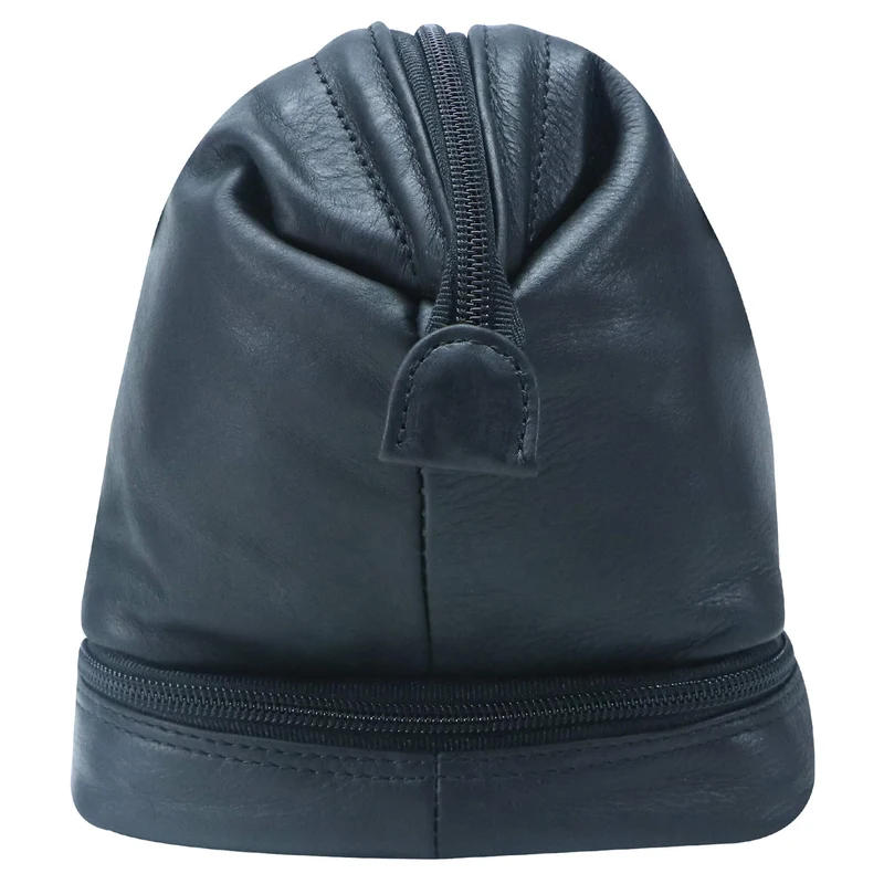Hans Kosmetiktasche Damen Leder Große Kulturtasche Herren Wasserfest