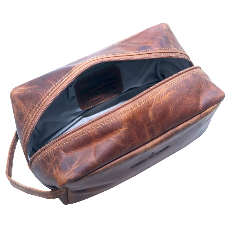 Gijon Kulturtasche Herren Kulturbeutel Damen Kosmetiktasche Wasserfest