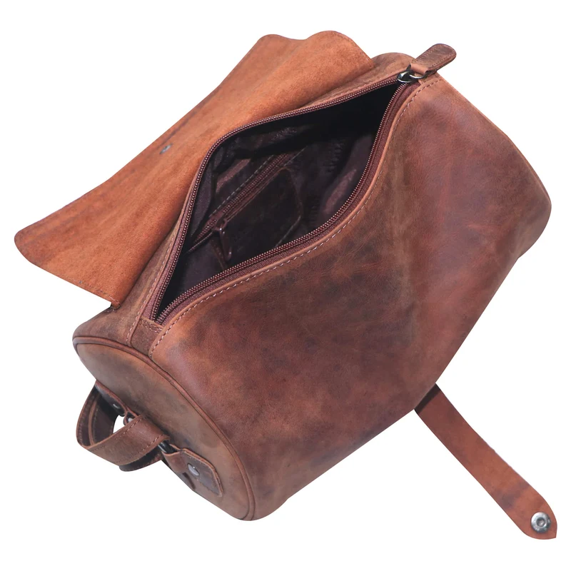 Molinero Zylindertasche Leder Umhängetasche Damen Runde Crossbody Tasche
