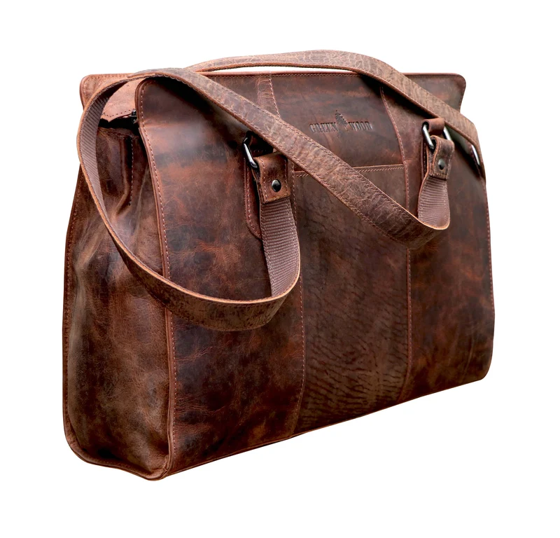 Madi Schultertasche Damen Henkeltasche Leder Shopper Tasche