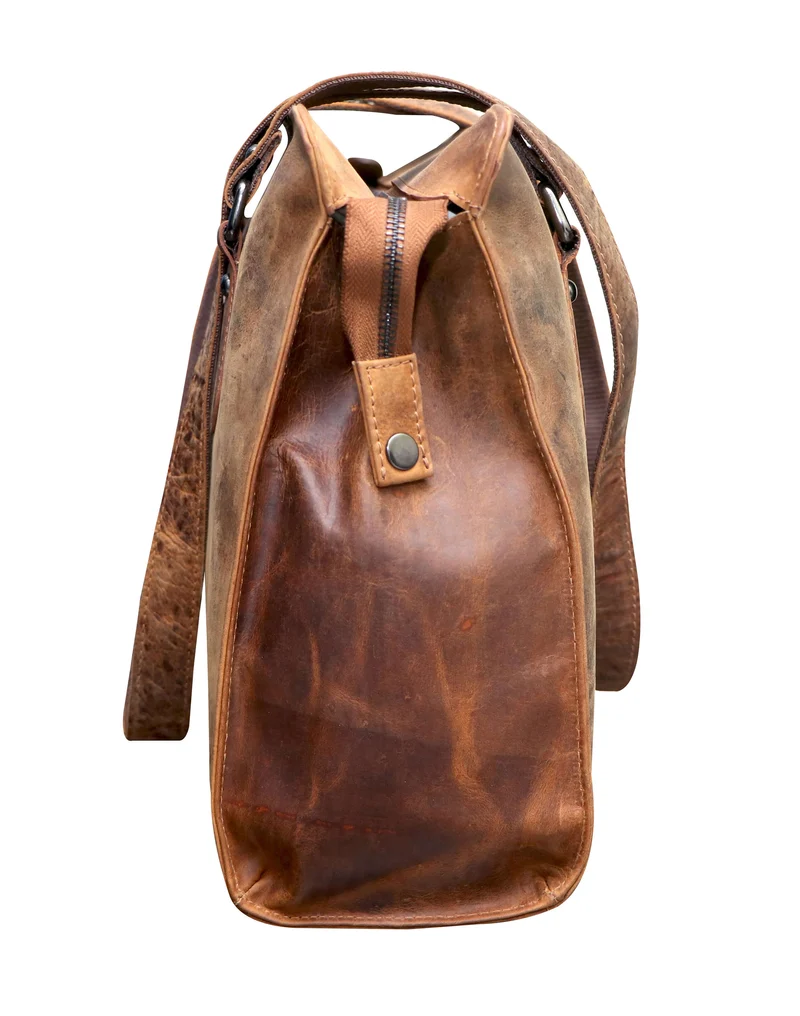 Madi Schultertasche Damen Henkeltasche Leder Shopper Tasche