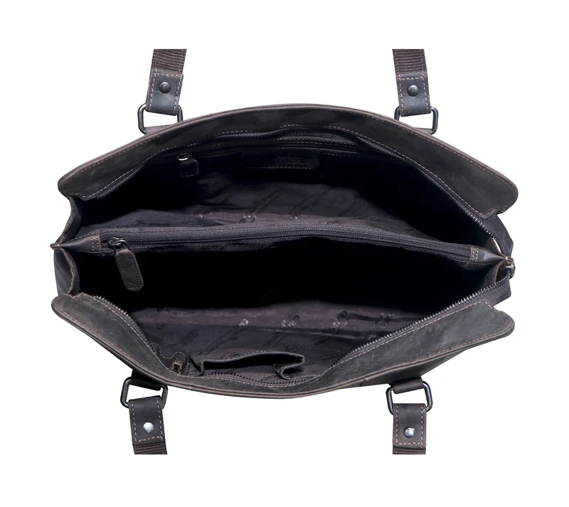 Madi Schultertasche Damen Henkeltasche Leder Shopper Tasche