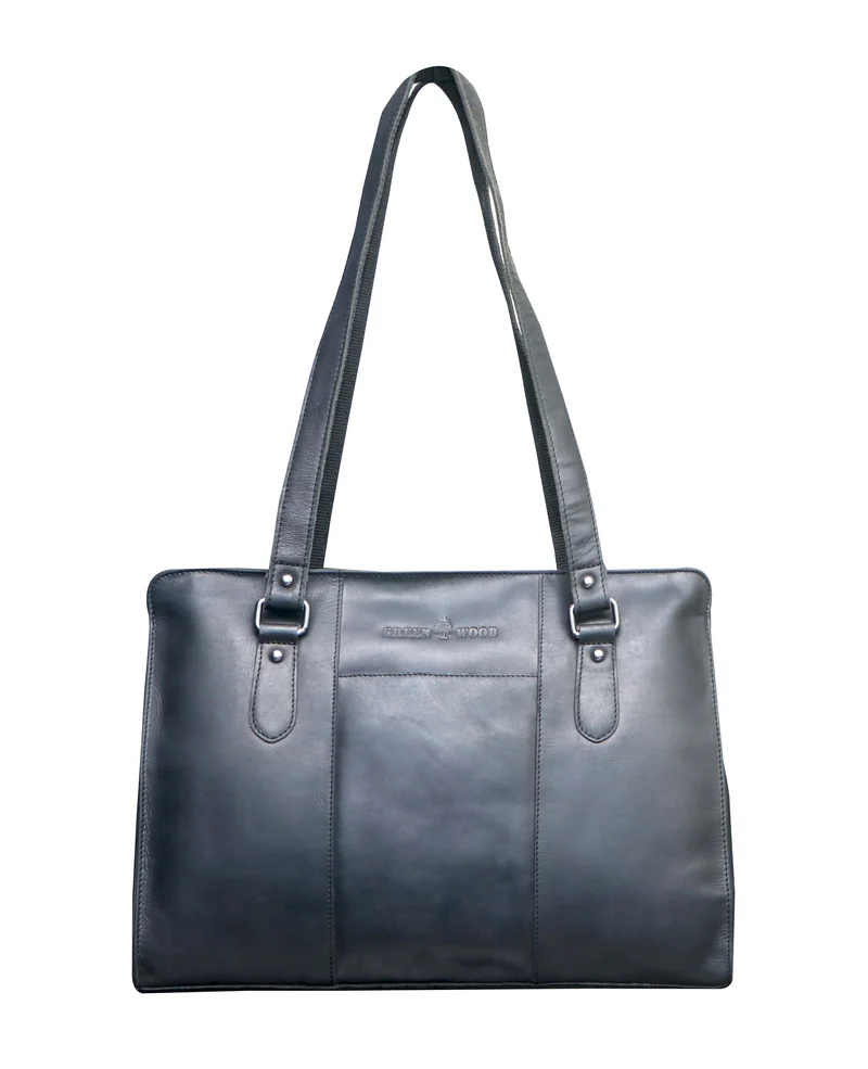 Madi Schultertasche Damen Henkeltasche Leder Shopper Tasche