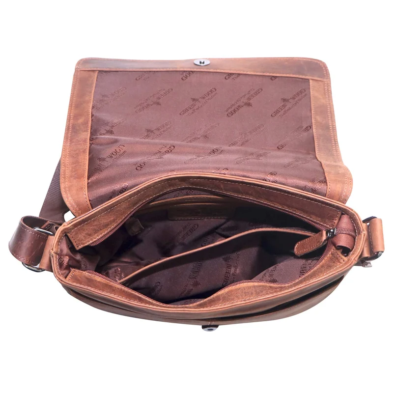 Ralf Kleine Umhängetasche Damen Ledertasche Herren Tablet Tasche